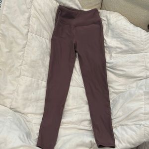 Evolution and Creation Dark Purple/Eggplant leggings